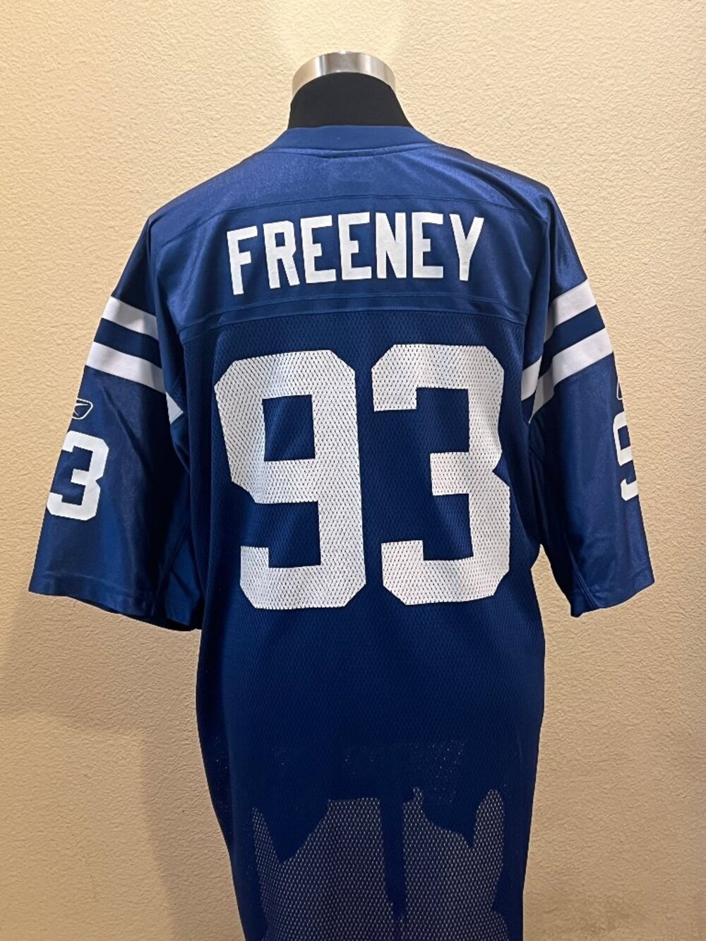Reebok Indianapolis Colts Dwight Freeney #93 NFL On-Field Jersey Mens XL Blue